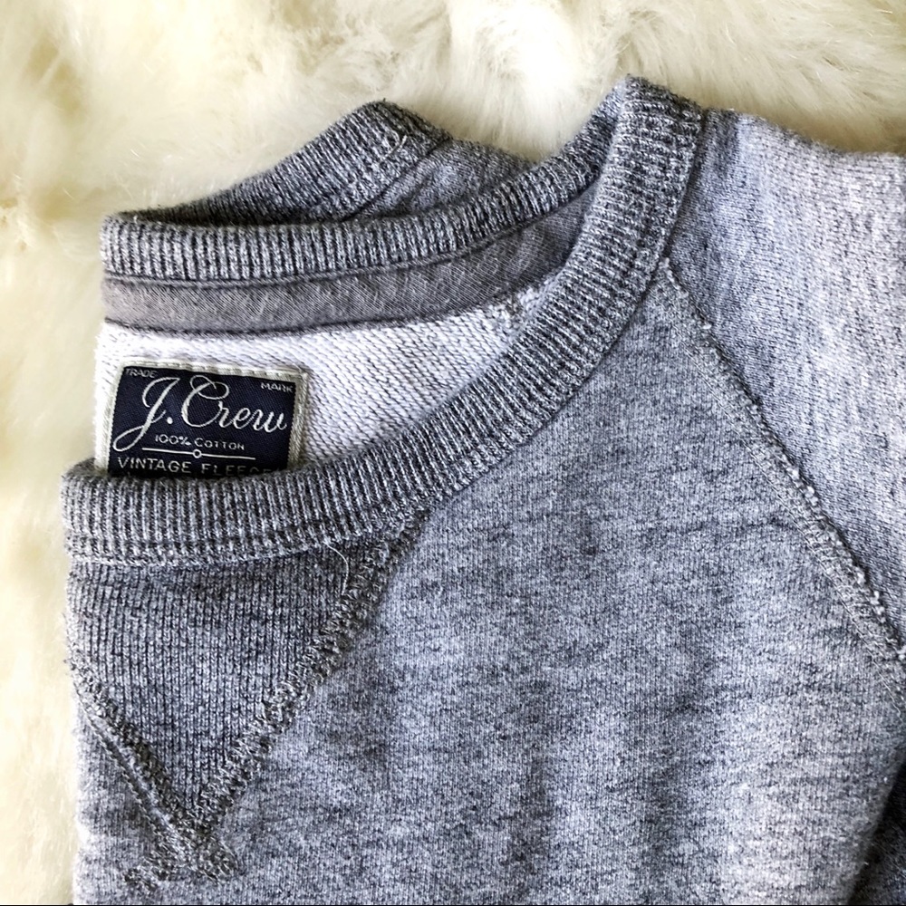 JCREW Vintage Fleece Sweatshirt 🙆🏻‍♀️